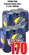 Flying Fish - Pressed Lemon Cans