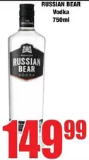 Russian Bear - Vodka