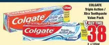 Colgate - Triple Action / Xtra Toothpaste Value Pack