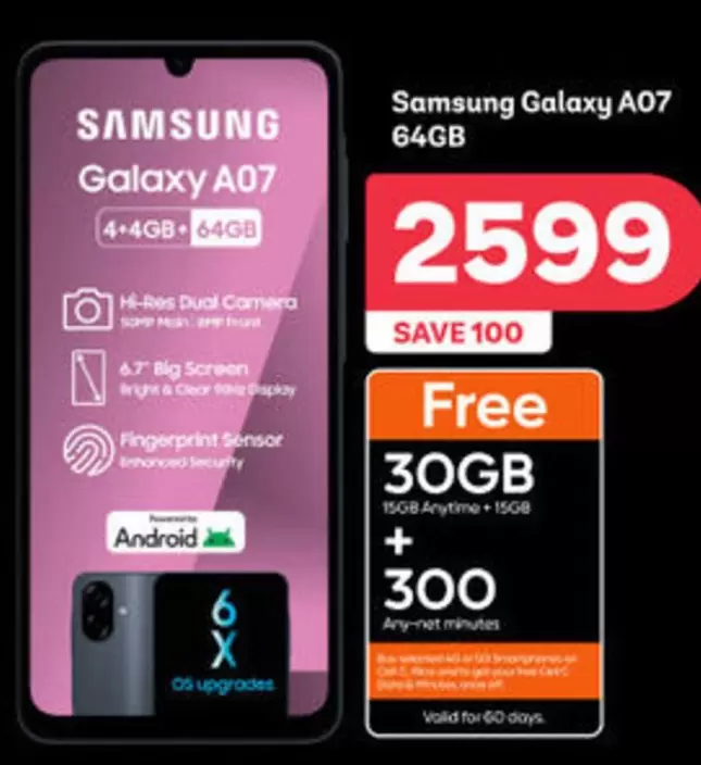 Samsung - Galaxy A07 64GB