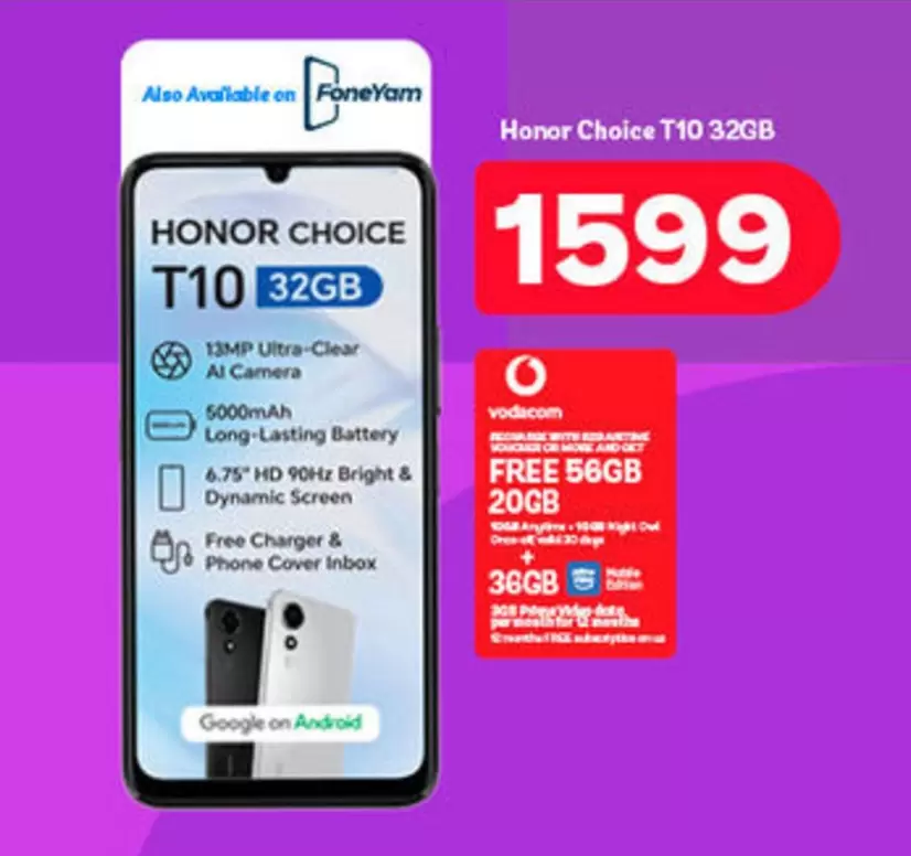 Honor - Choice T10 32GB