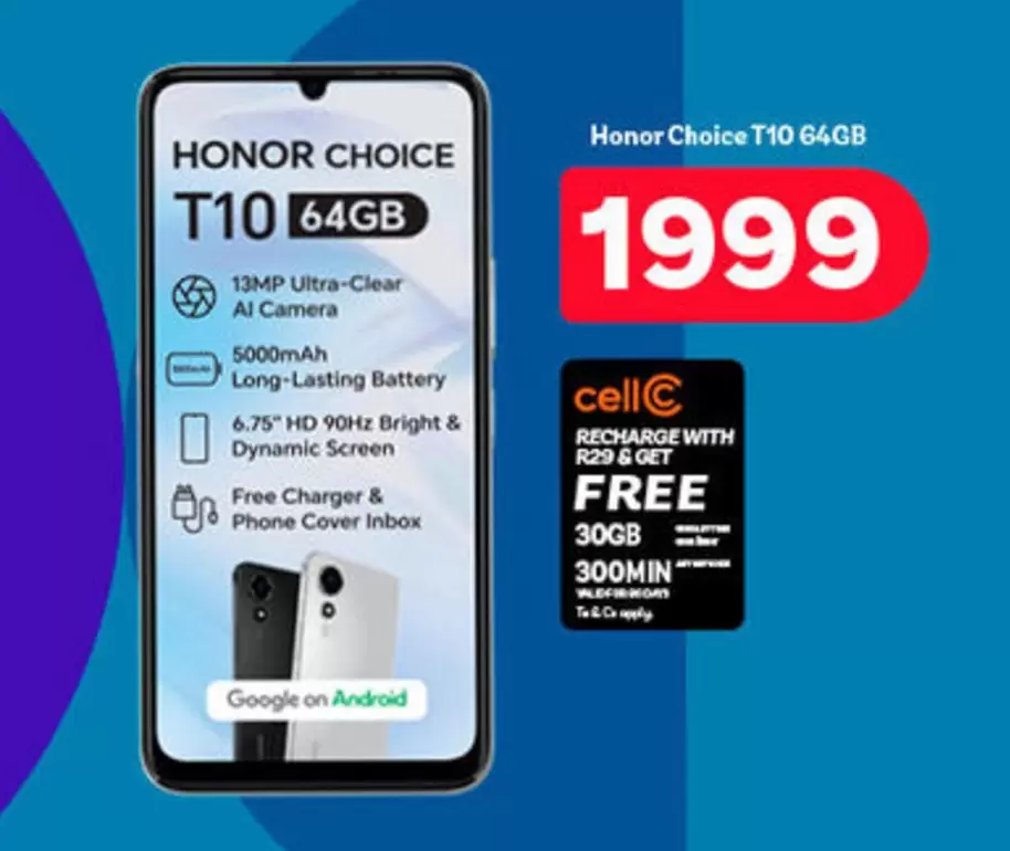 Honor - Choice T10 64GB