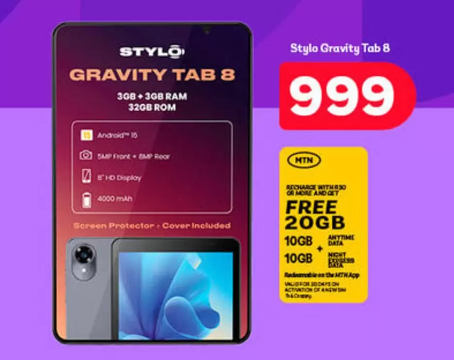 Stylo - Gravity Tab 8