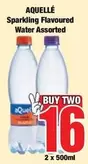 Aquelle - Sparkling Flavoured Water Assorted