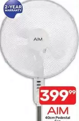 Aim - 40cm Pedestal Fan
