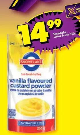 Snowflake - Custard Powder