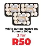 White Button Mushroom Punnet