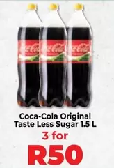 Coca cola - Original Taste Less Sugar