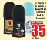 Shower to Shower - Roll On