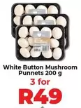 White Button Mushroom Punnet