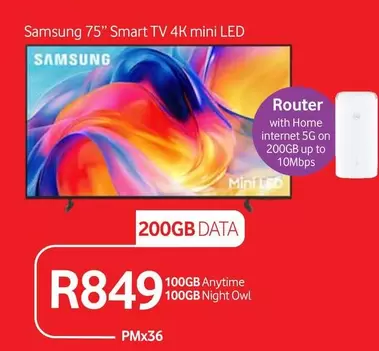 Samsung - Smart TV 4K mini LED