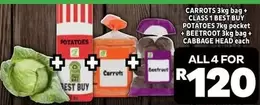 Best Buy - CARROTS, POTATOES, BEETROOT, CABBAGE