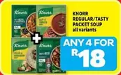 Knorr - REGULAR/TASTY PACKET SOUP