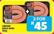 BRAAI WORS