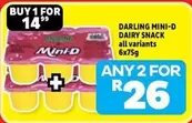 Darling - MINI-D DAIRY SNACK