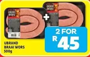 BRAAI WORS