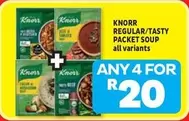 Knorr - REGULAR/TASTY PACKET SOUP