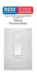 Total - 120cm Pomona Robe