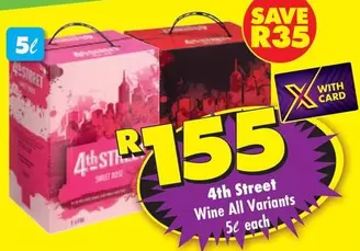 4th Street -  Wine All Variants