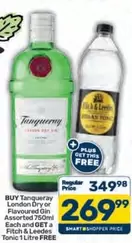 Tanqueray - London Dry or Flavoured Gin