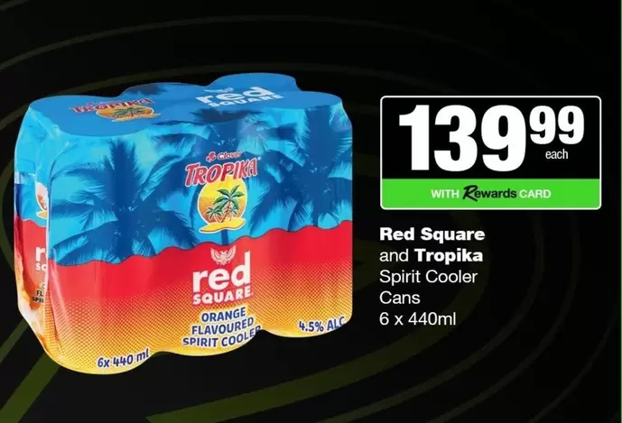 Red Square - Spirit Cooler Cans