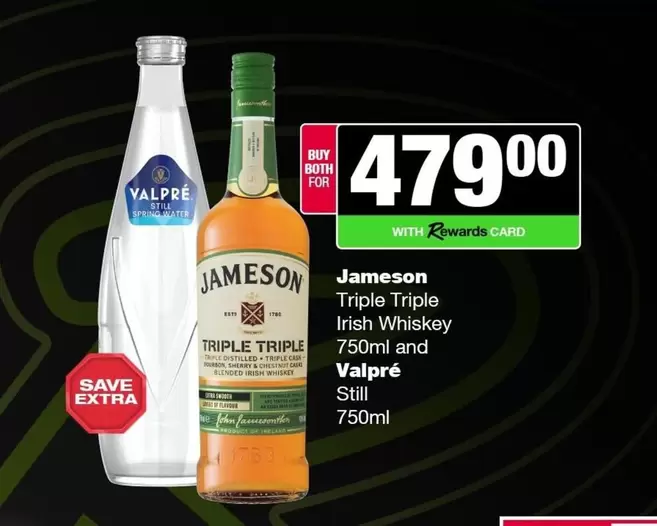 Jameson - Triple Triple Irish Whiskey and Still