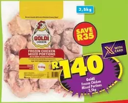 Goldi - Frozen Chicken Mixed Portions