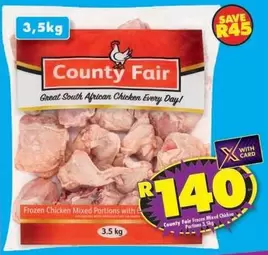 County Fair - Frozen Chicken Mixed Portions