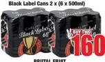 Carling - Black Label Cans