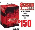 4th Street - 4TH STREET Wine Assorted 5L