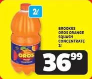 Brookes - ORANGE SQUASH CONCENTRATE