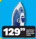 NON-STICK STEAM IRON 1600W