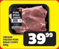 Frozen - PORK BRAAI CHOPS