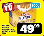 bokomo - WEET-BIX WHOLEGRAIN WHEAT BISCUITS