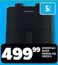 BLACK MANUAL AIR FRYER