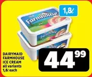 Dairymaid - DAIRYMAID FARMHOUSE ICE CREAM