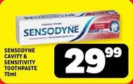 Sensodyne - CAVITY & SENSITIVITY TOOTHPASTE
