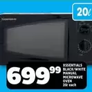 MANUAL MICROWAVE OVEN