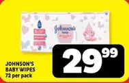 Johnson's - BABY WIPES