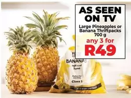 Large Pineapples or Banana Thriftpacks
