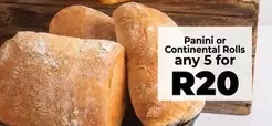 Panini or Continental Rolls