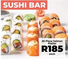 20-Piece Salmon Platter