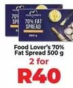 70% Fat Spread
