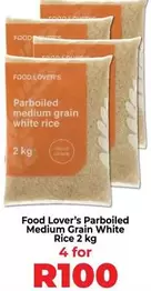 Parboiled Medium Grain White Rice