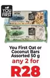 Oat or Coconut Bars