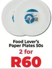 Paper Plates 50s