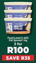Lovers+ - 40% Fat Spread 1 kg