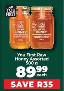 Raw Honey Assorted