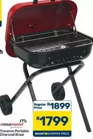 Megamaster - Traverse Portable Charcoal Braai