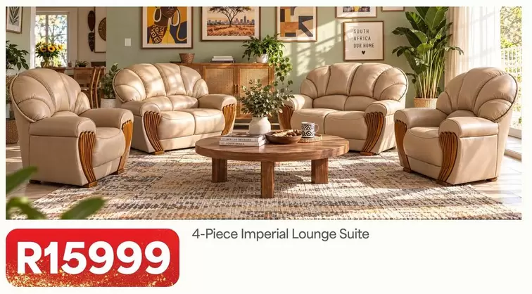 Imperial - 4-Piece  Lounge Suite